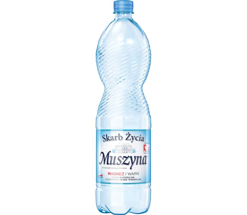 Muszyna Woda mineralna lekko gazowana 1,5 L