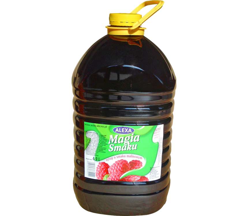 Magia Smaku Syrop o smaku malinowym 4,9 L