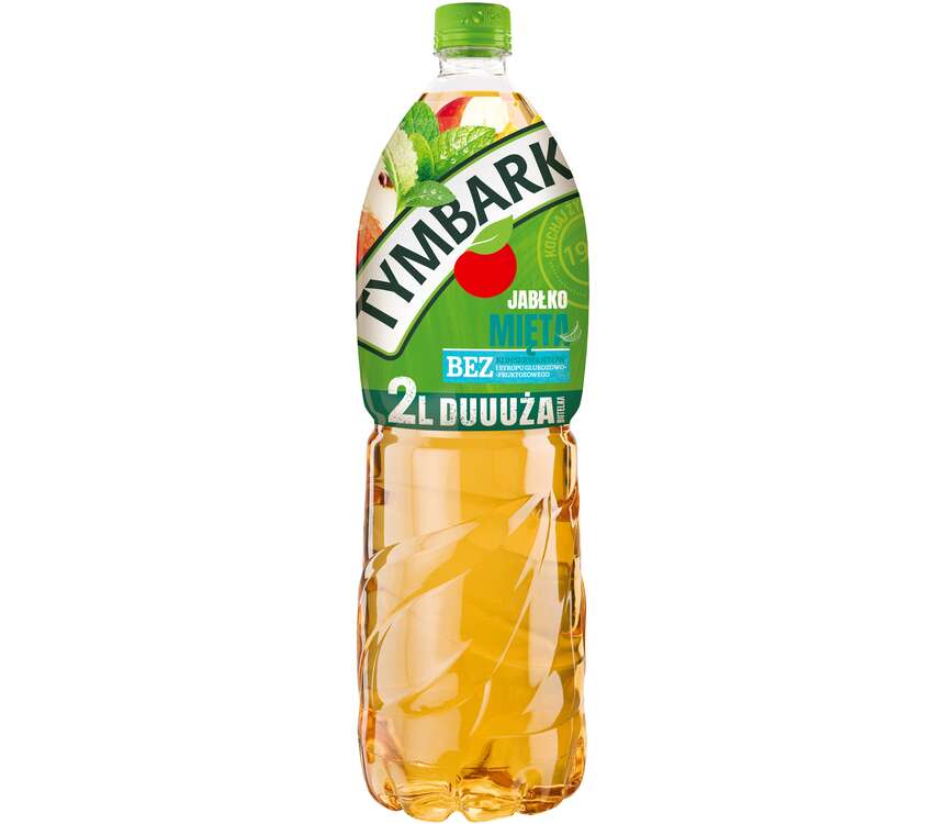 Tymbark Aseptic napój niegazowany jabłko-mięta 2 L kaufland.pl