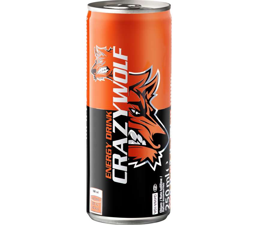 Crazy Wolf Napój energetyzujący  0,25 L