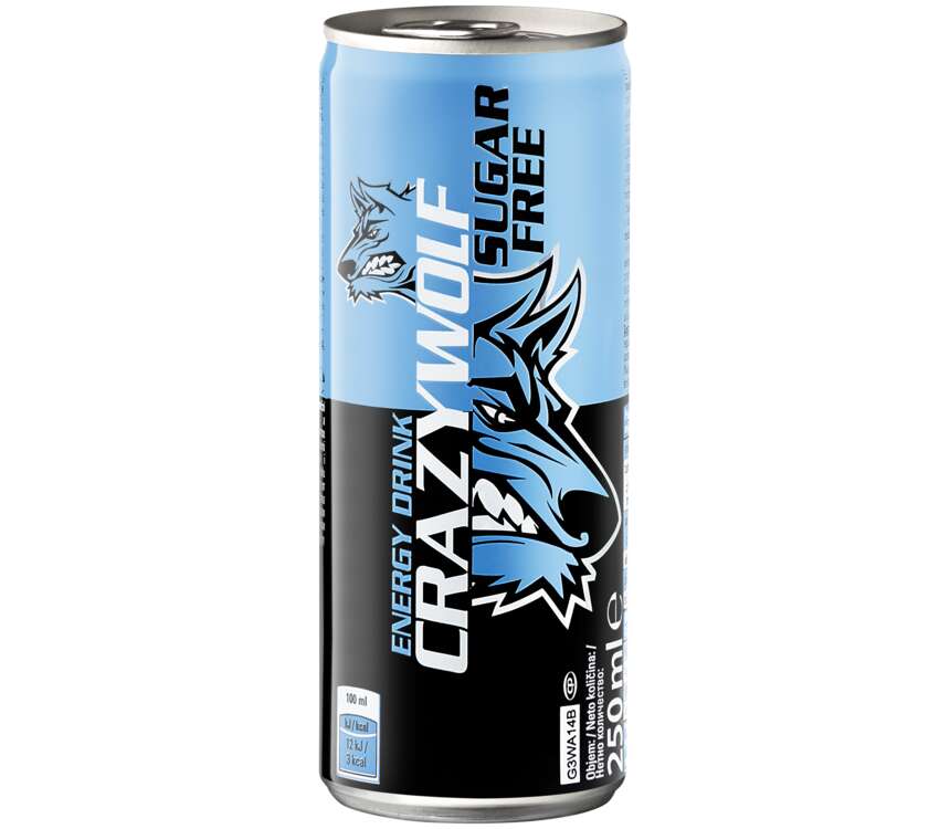 Crazy Wolf Napój energetyzujący  0,25 L