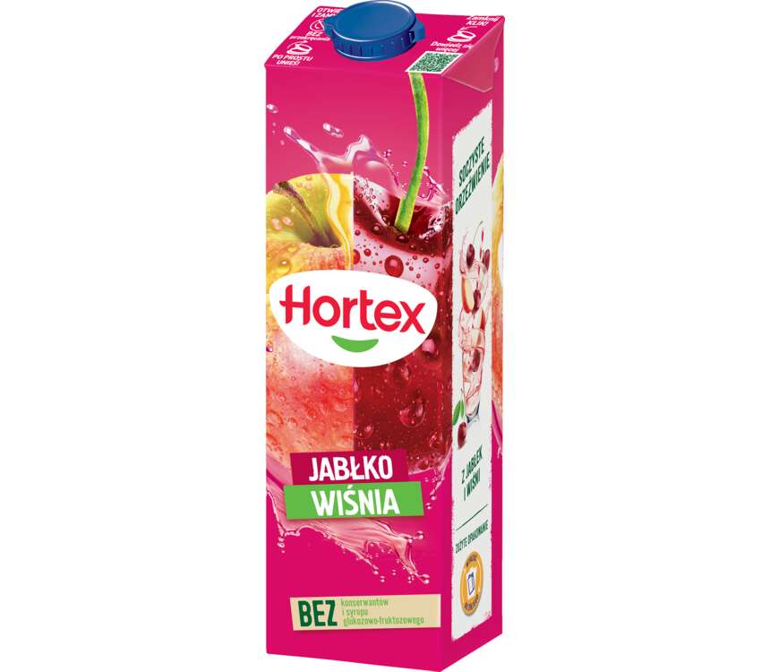 Hortex Napój jabłko-wiśnia 1 L