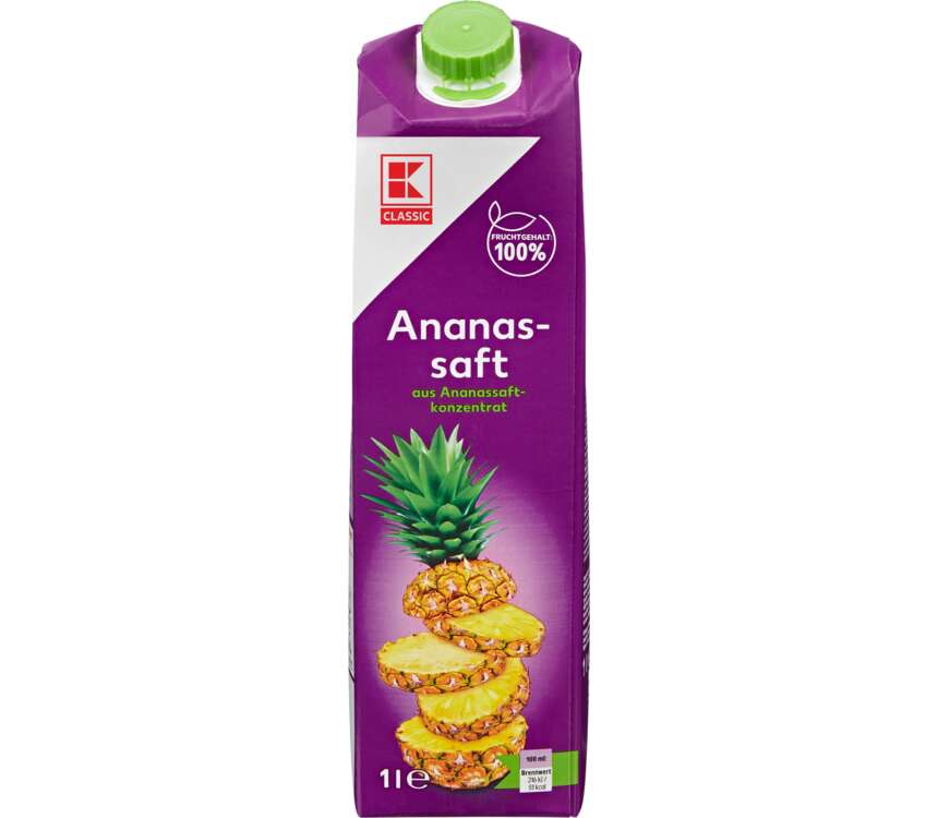 K-Classic Sok 100% ananasowy 1 L