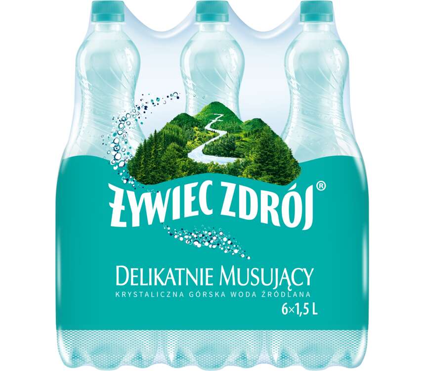 Żywiec Zdrój Woda źródlana średnionasycona 6x1,5 L kaufland.pl