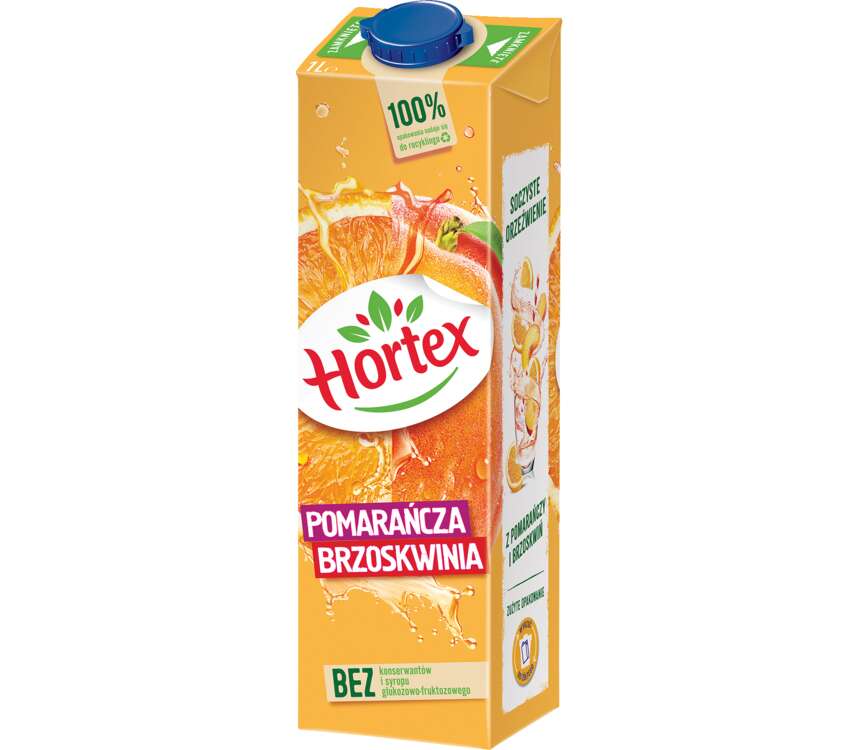 Hortex Napój brzoskwinia 1 L kaufland.pl