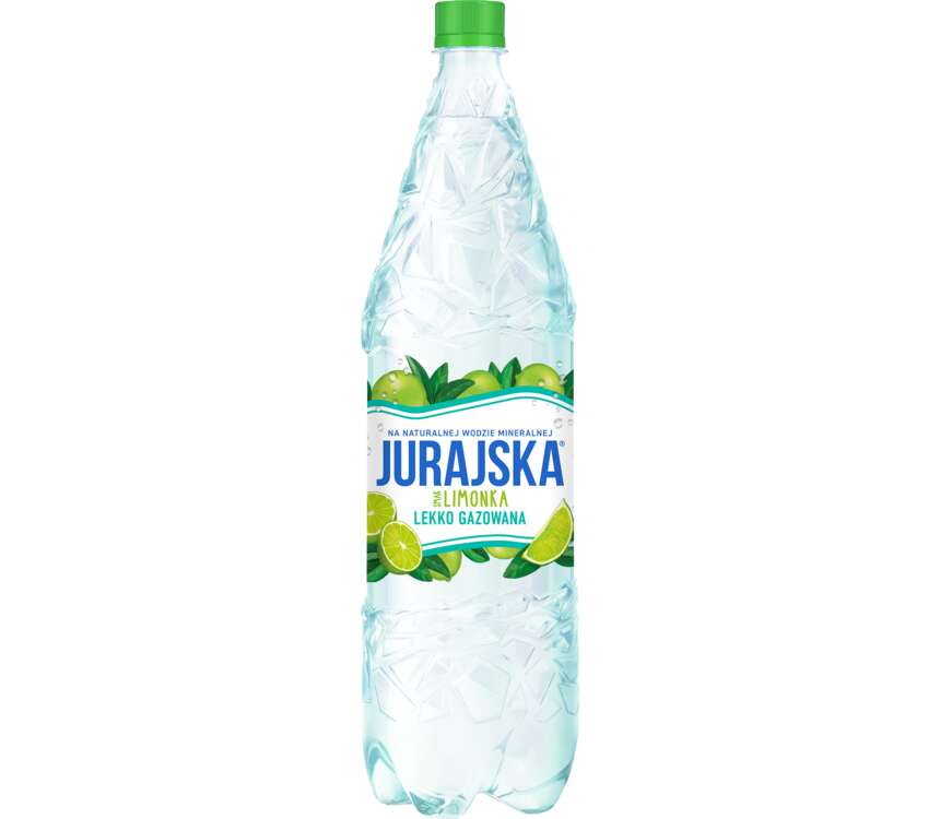 Jurajska Napój gazowany smak limonki 1,5 L