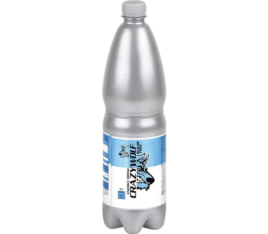 Crazy Wolf Napój energetyzujący sugar free 1 L