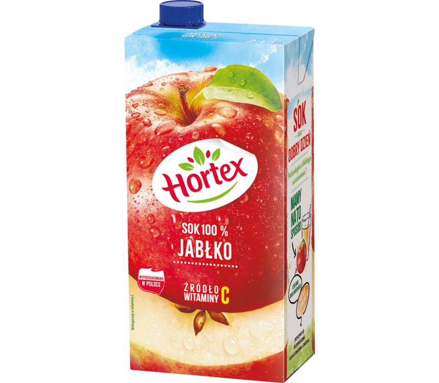 Hortex Sok 100% jabłko 2 L kaufland.pl