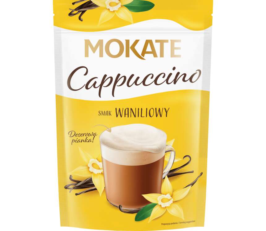 Mokate Cappuccino waniliowe 110 g kaufland.pl