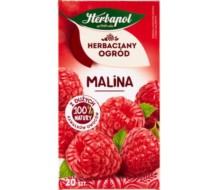 Herbaciany Ogród Herbatka owocowa malina 20x3 g kaufland.pl