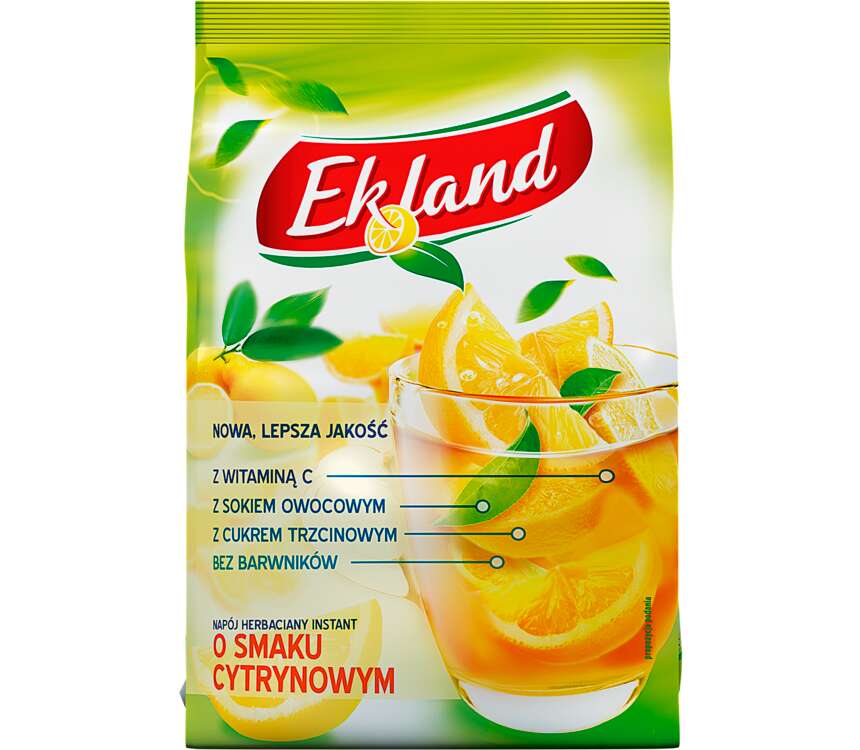 Ekland Napój herbaciany cytrynowy 300 g