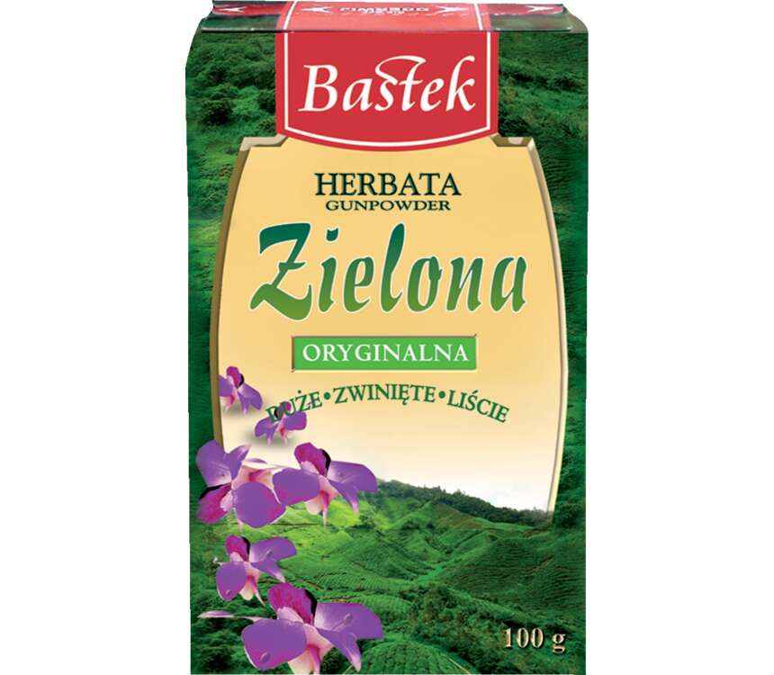 Bastek Herbata zielona lisciasta 100 g