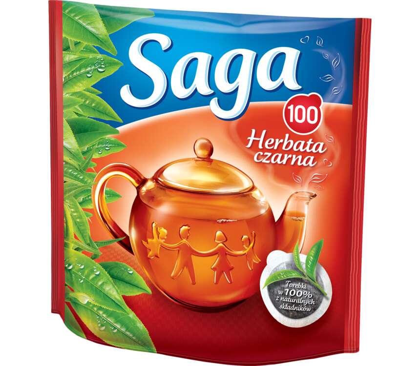 Saga Herbata czarna ekspresowa 100x1,2g kaufland.pl
