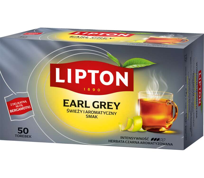 Lipton Herbata Earl Grey ekspresowa 50x1,5 g kaufland.pl
