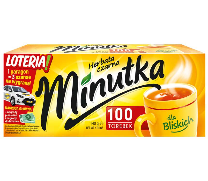 Minutka Herbata czarna ekspresowa 100x1,4g kaufland.pl