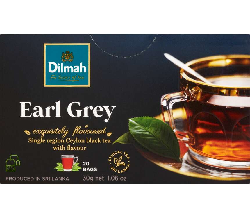 Dilmah Herbata czarna Earl Grey 20x1,5 g kaufland.pl