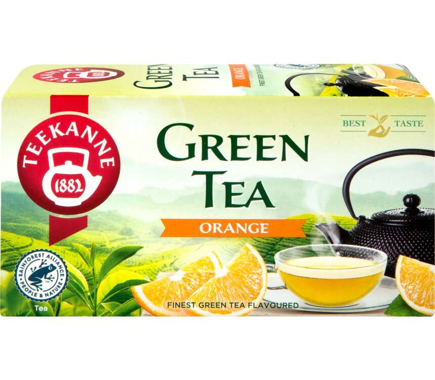 Teekanne Herbata zielona pomarańczowa 20x1,75g
