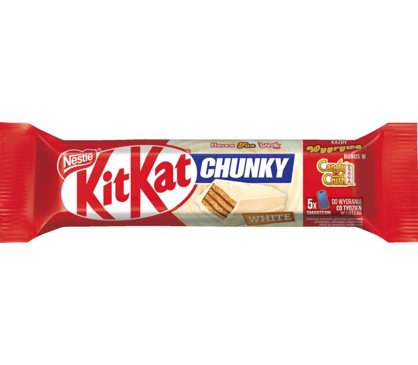 Nestle Kit Kat Baton White Chunky 40 g kaufland.pl