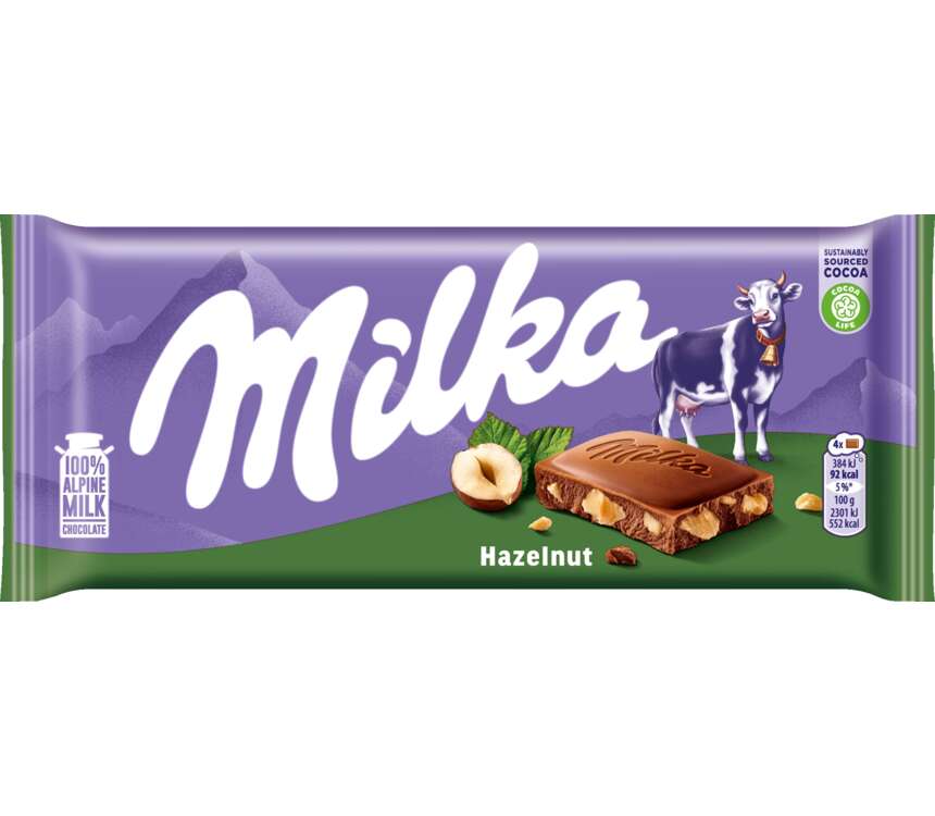 Milka Czekolada orzechowa 100 g kaufland.pl