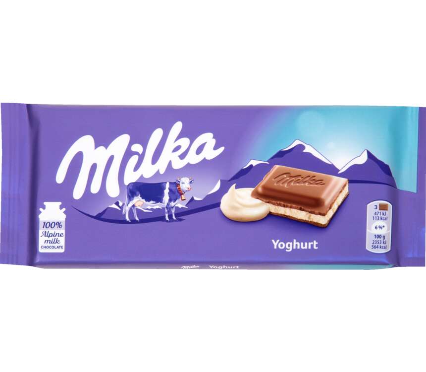 Milka Czekolada mleczna jogurtowa 100 g kaufland.pl
