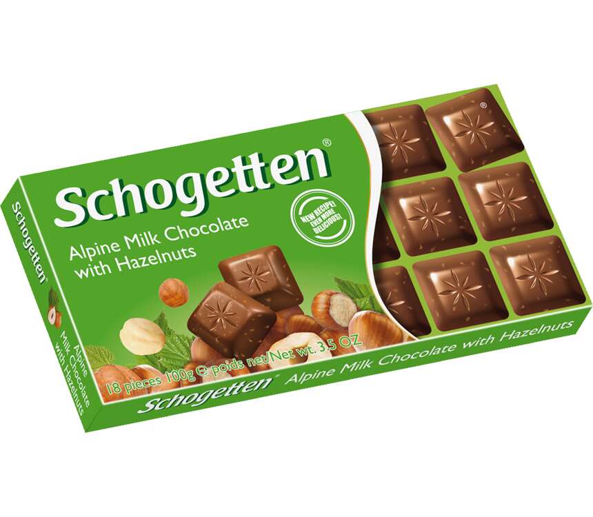 Schogetten Czekolada mleczna z orzechami 100 g kaufland.pl