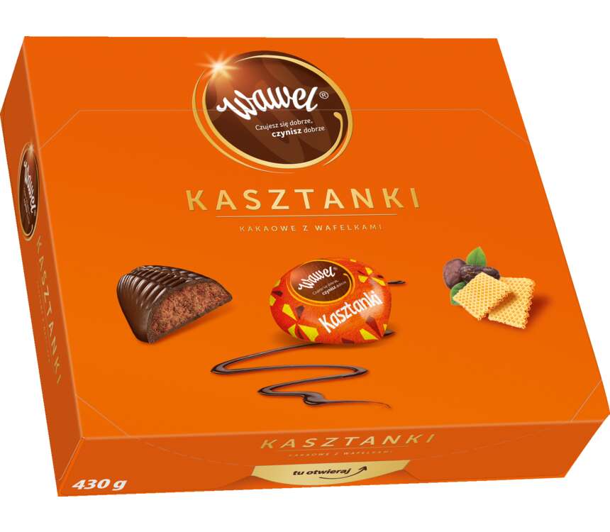 Wawel Kasztanki czekoladki nadziew. 430 g