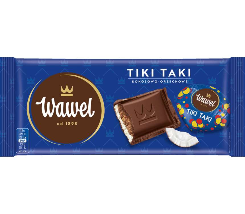 Wawel Tiki Taki Czekolada nadziewana 100 g kaufland.pl