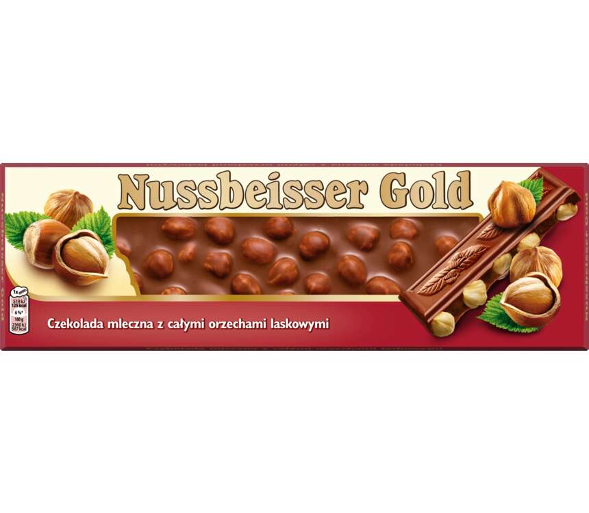 Alpen Gold Czekolada mleczna z całymi orzechami 220 g kaufland.pl