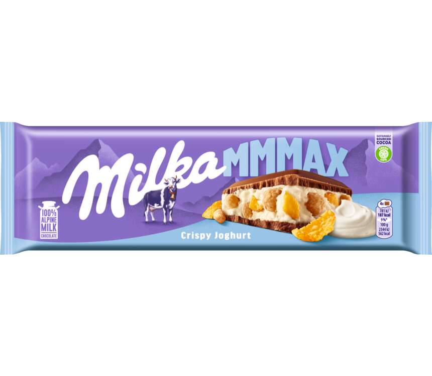 Milka Czekolada mleczna Crispy Joghurt 300 g kaufland.pl