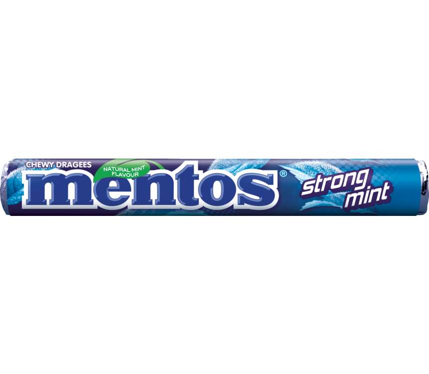 Mentos Dropsy mocna mięta  37,5 g kaufland.pl
