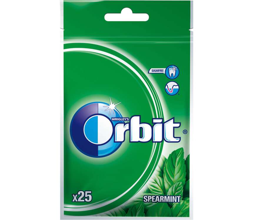 Orbit Gumy do żucia Spearmint 35g kaufland.pl