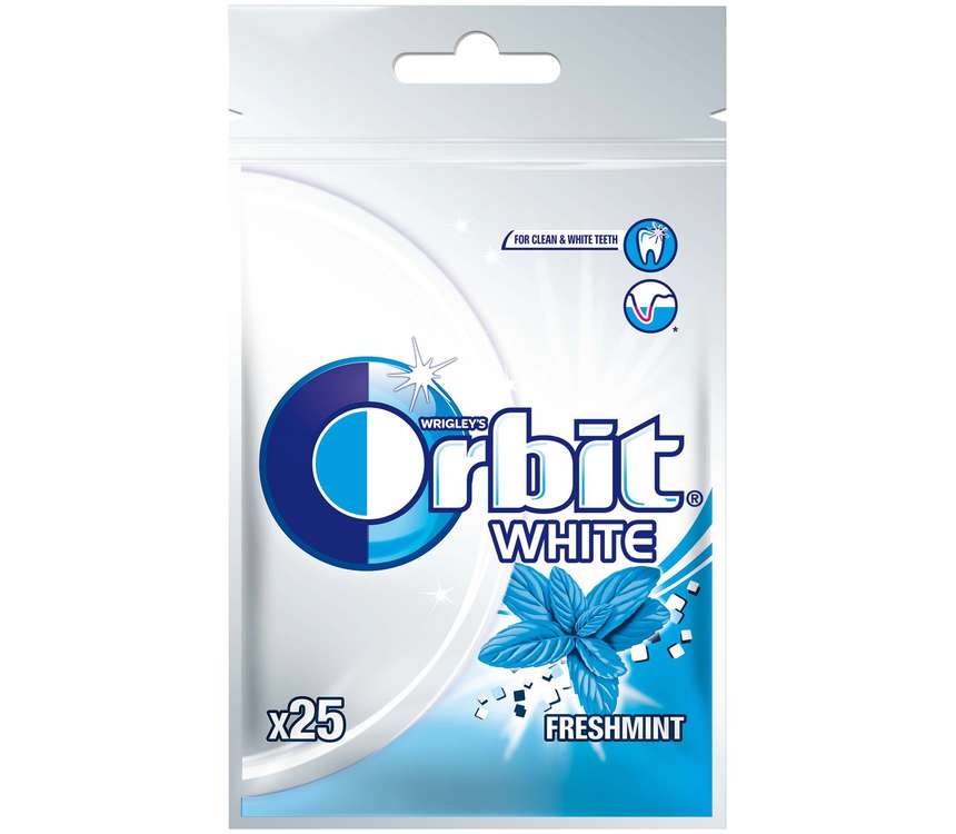 Orbit Gumy do żucia White Fresh 35g kaufland.pl