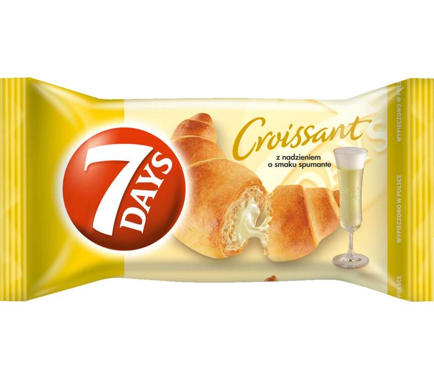 7Days Rogal z nadzieniem o smaku spumante 60 g kaufland.pl