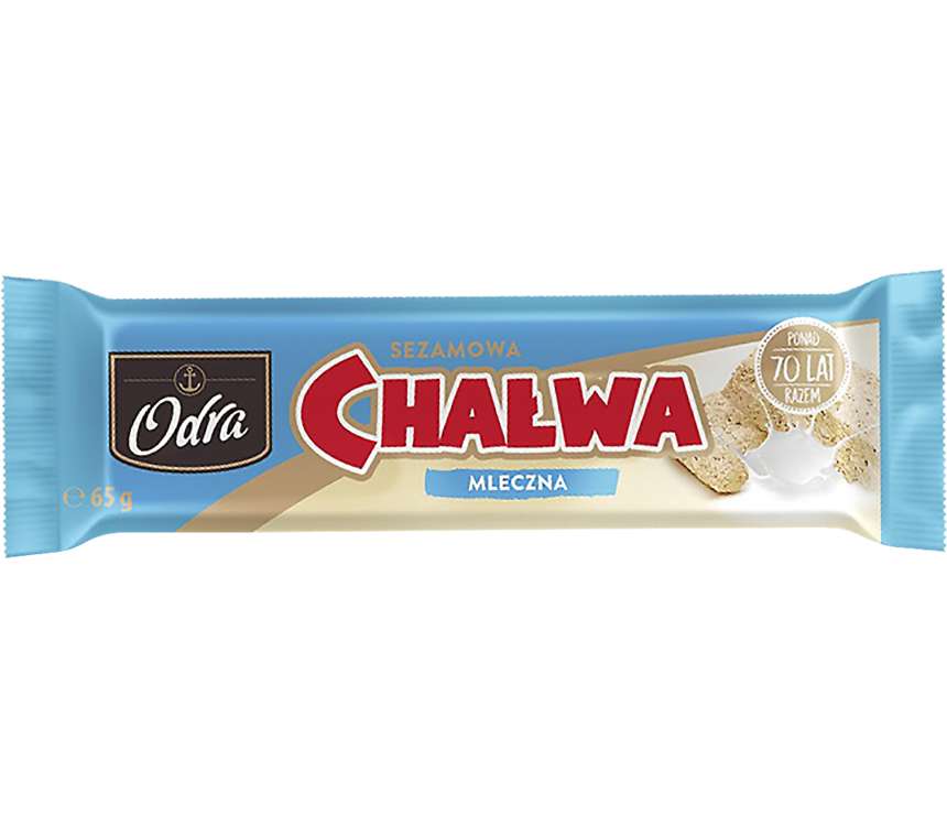 Odra Chałwa sezamowa mleczna 100 g
