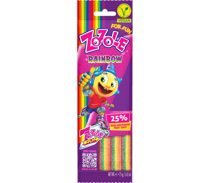 Zozole Żelki Rainbow 75 g kaufland.pl