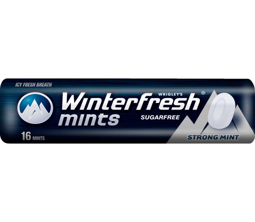 Winterfresh Cukierki miętowe Strong Mints 16 szt. 28 g kaufland.pl
