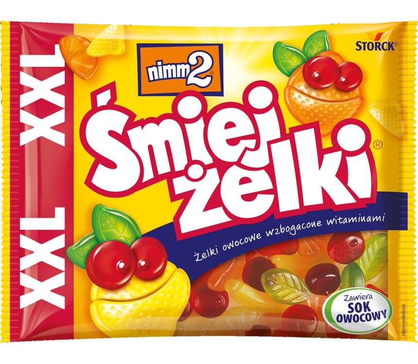 Nimm 2 Cukierki Śmiejżelki  180 g kaufland.pl