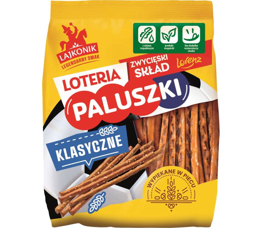 Lajkonik Paluszki słone  200 g kaufland.pl