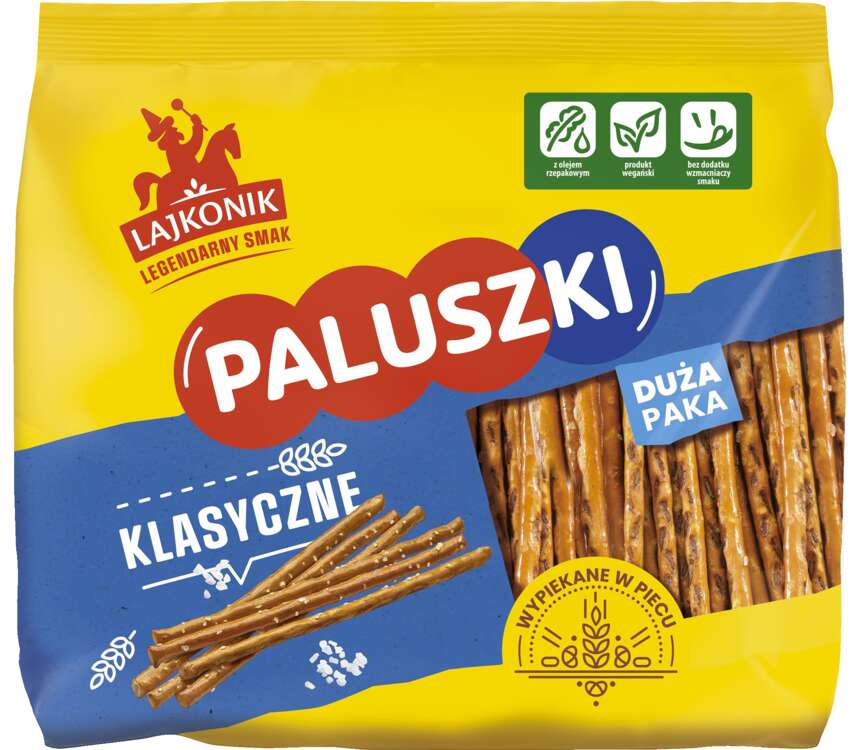 Lajkonik Paluszki słone 300 g kaufland.pl
