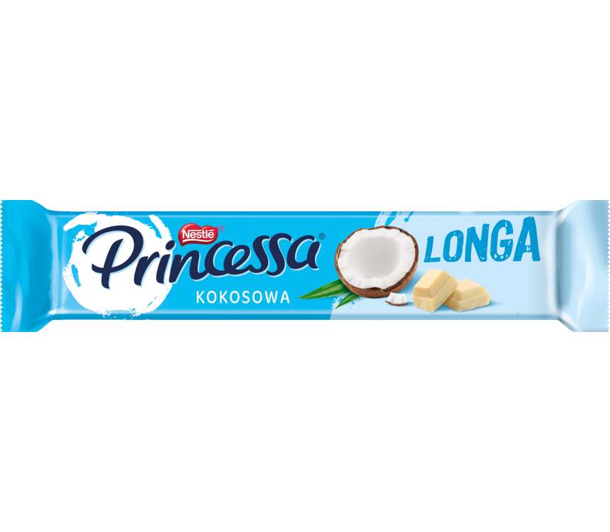 Princessa Longa Wafelek kokosowy w czekoladzie 48 g kaufland.pl