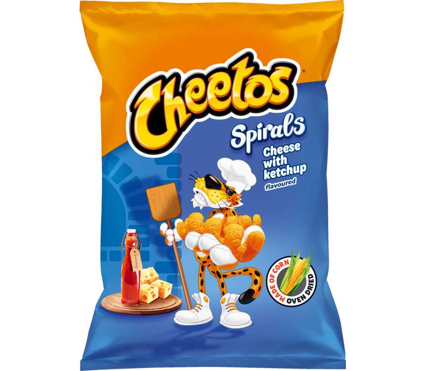 Cheetos Spirals ser-ketchup 80 g kaufland.pl