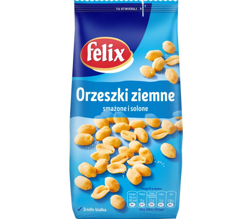 Felix Orzeszki ziemne solone 380 g kaufland.pl