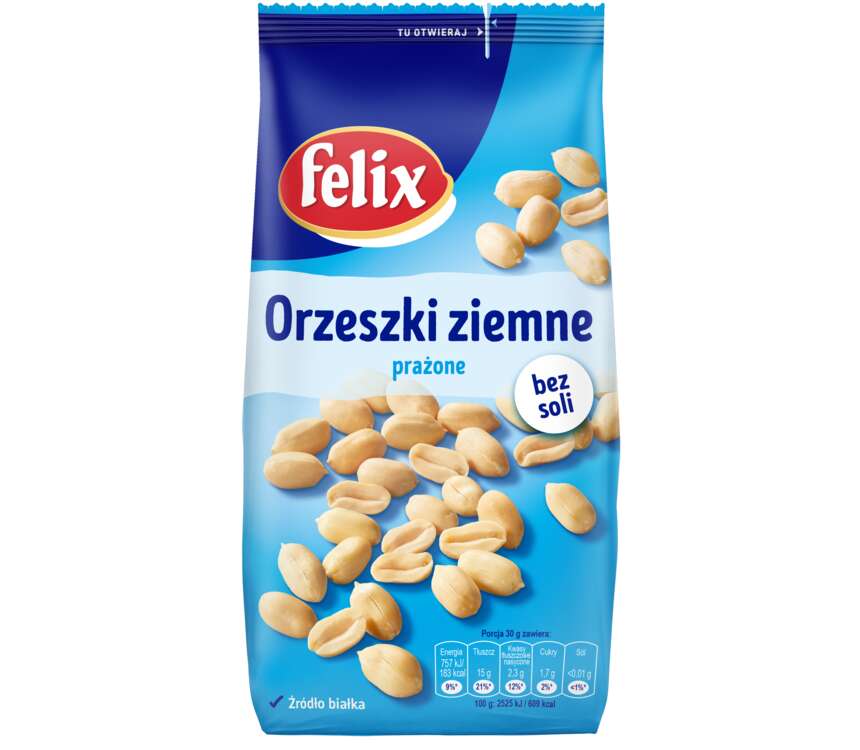 Felix Orzeszki ziemne bez soli 380 g kaufland.pl
