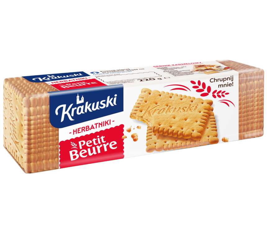 Krakuski Herbatniki Petit Beurre 220 g kaufland.pl