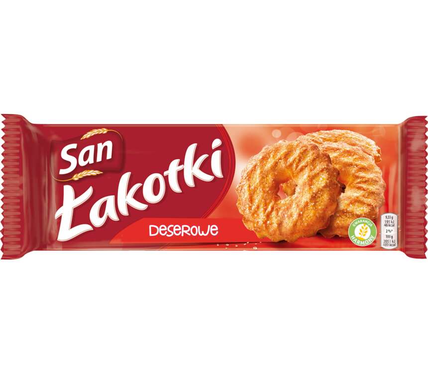 San Łakotki Ciastka deserowe  168 g kaufland.pl
