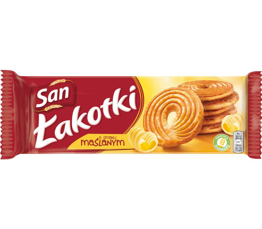San Łakotki Ciastka maślane  168 g kaufland.pl