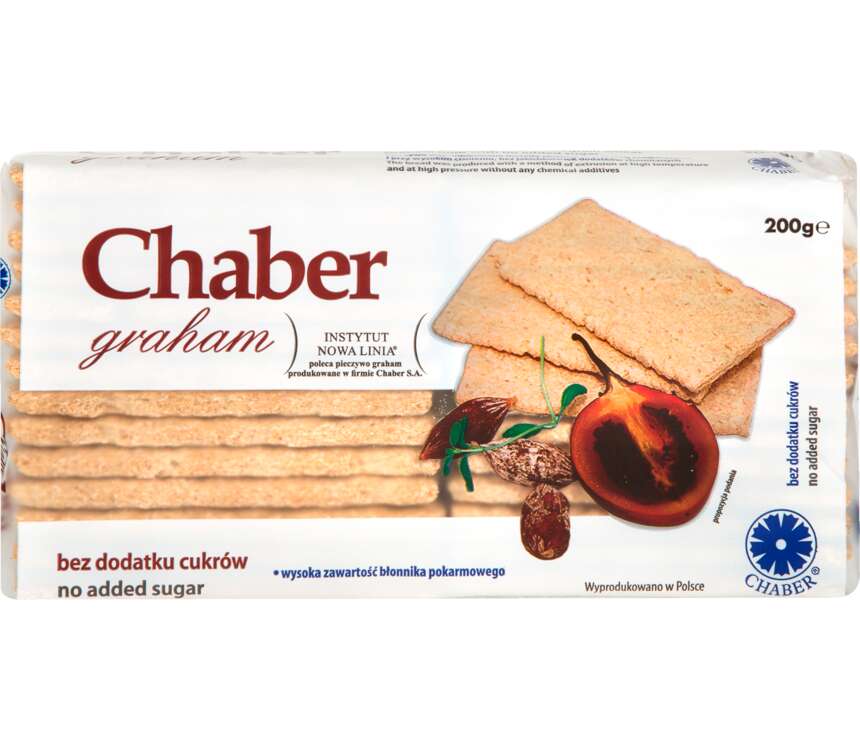 Chaber Pieczywo chrupkie graham 200 g