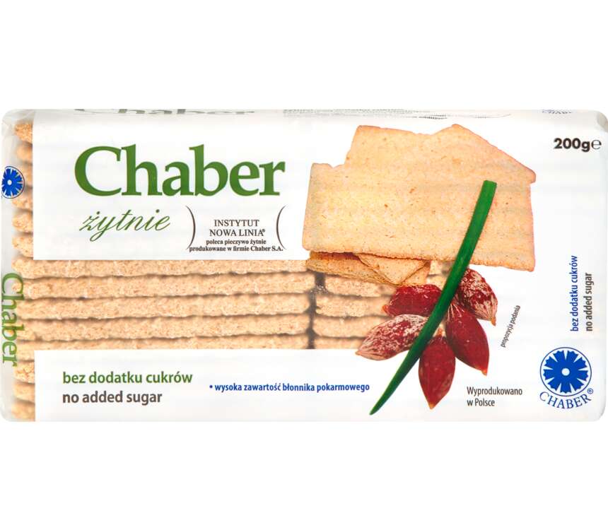 Chaber Pieczywo chrupkie żytnie 200 g