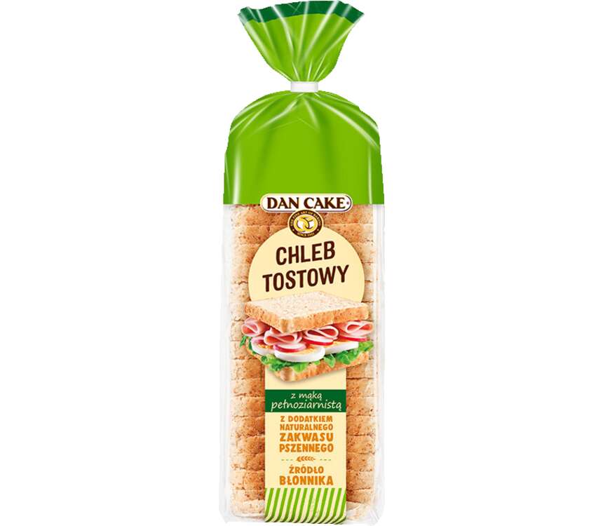 Dan Cake Chleb tostowy pełnoziarnisty 500 g kaufland.pl