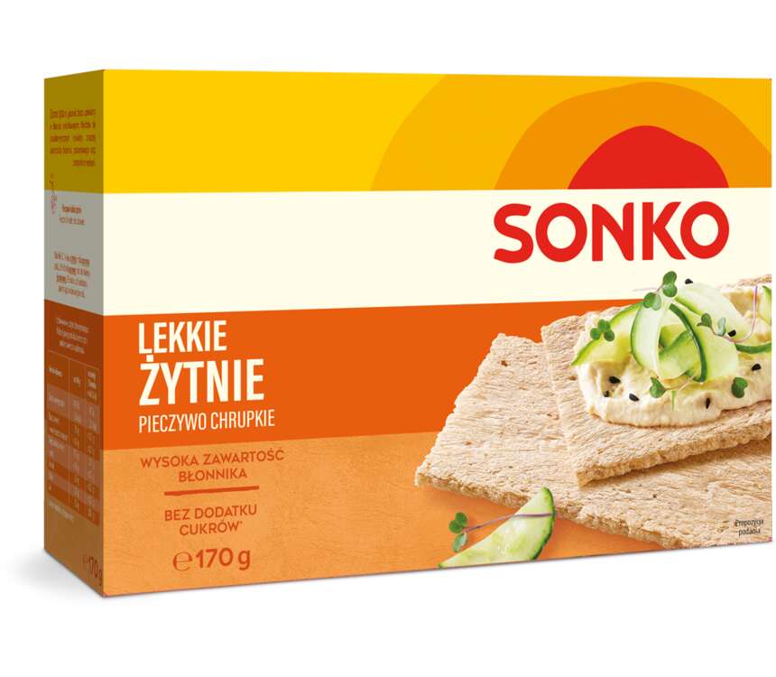 Sonko Pieczywo lekkie żytnie 170 g kaufland.pl